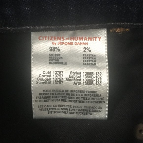 Citizens of Humanity Dani Cropped Straight Leg Jeans - Picture 12 of 13